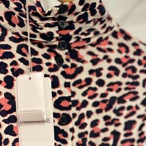 Zadig & Voltaire Rivali Leo Print Womens Size M NWT